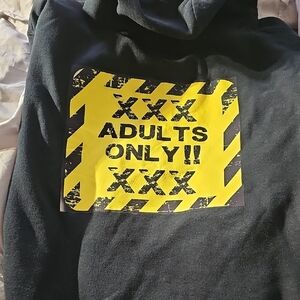 Gildan Black Hoodie with Vibrant Graphic